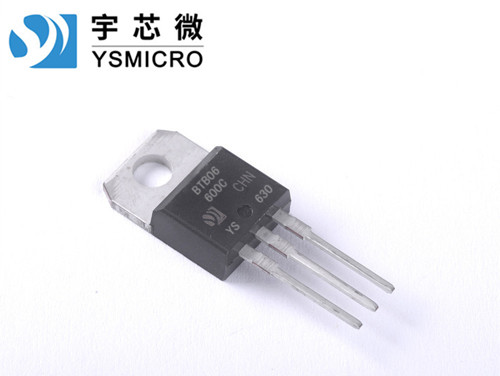 雙向可控硅BTB06的產品標識說明和主要參數