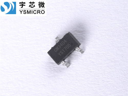 3404場效應(yīng)管的引腳圖 GM3404 SOT-23 小封裝MOS管